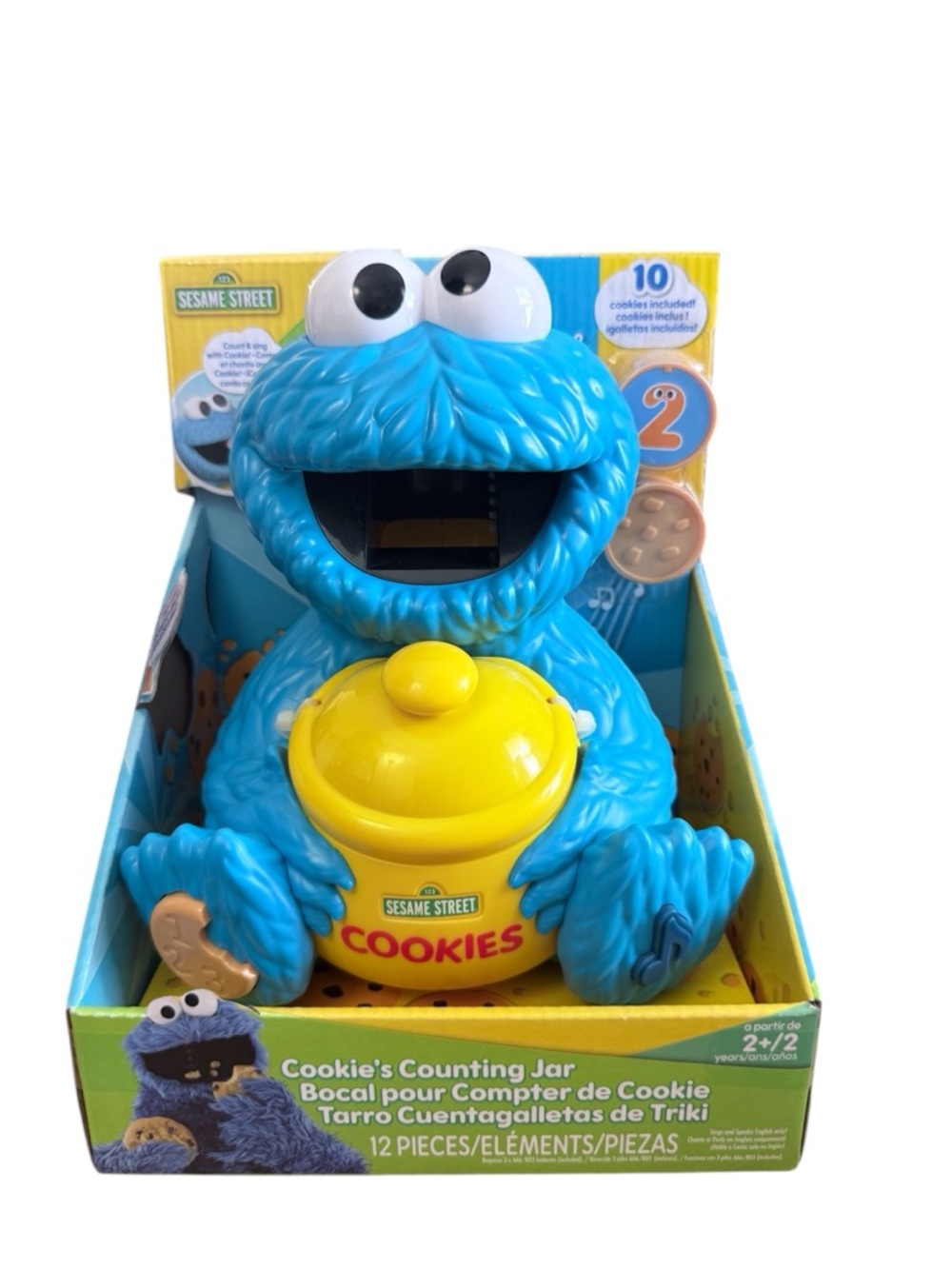 Sesame Street Cookie Monster Counting Jar - age 2+
